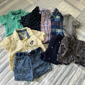 Lot of 9 pieces boys 12 months